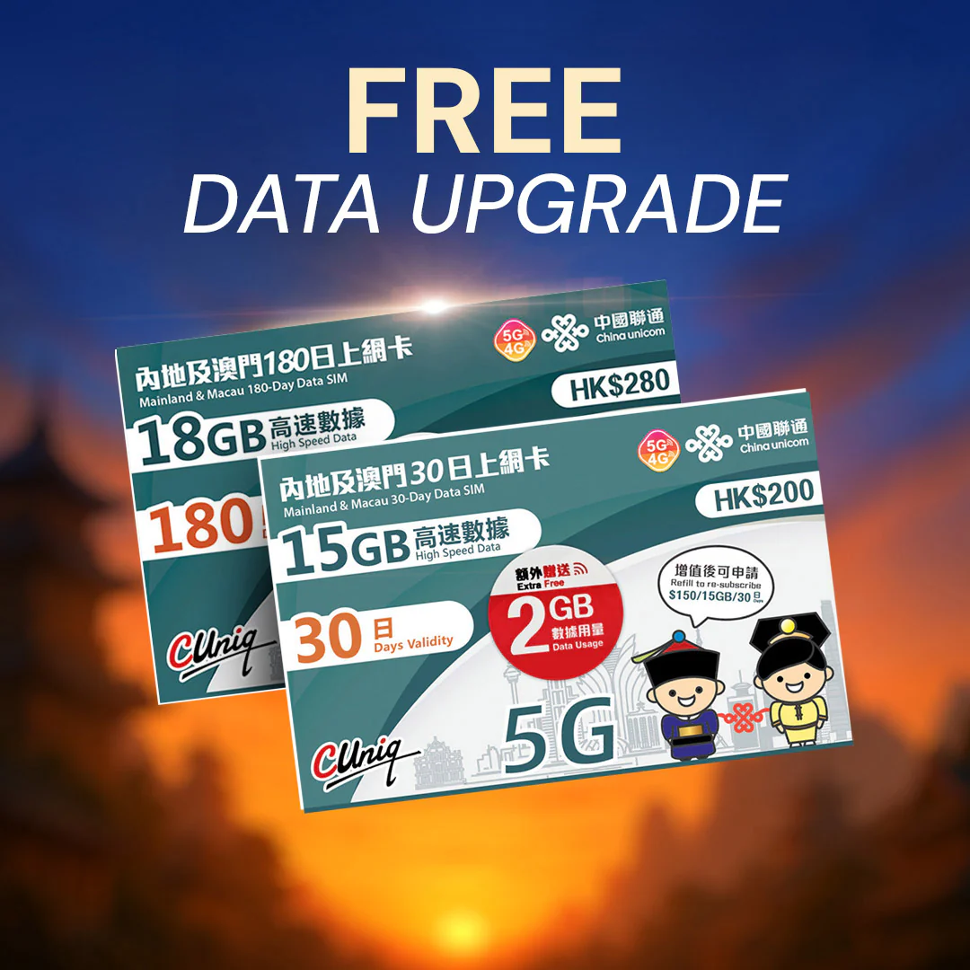 Bestselling China SIMs